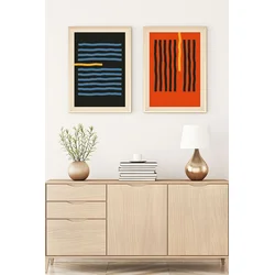Wallity Uramljena slika Huhu129, 30x40 cm , 2 dela