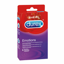 Kondomi Durex Emotions 6 kondomov