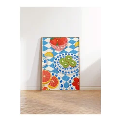 Dekorativna slika u okviru 50 x 70 cm