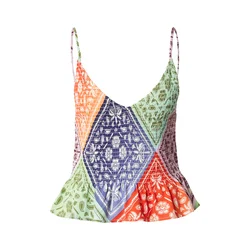 RIP CURL Top BOSSA NOVA modra/zelena/oranžna