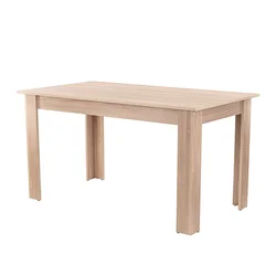 Yorki Standardna jedilna miza 140x80 cm hrast sonoma
