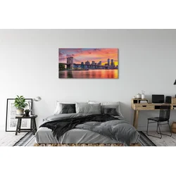tulup.si Slika na platnu Bridge sunrise 120x60 cm