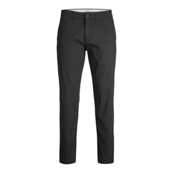 JACK & JONES Chino hlače, črna