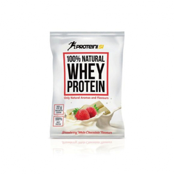 Proteini.si 100% natural whey protein 30g, Strawberry - Whit Chocolate