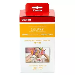 Foto papir Canon DSC Set RP-108 SELPHY CP910/CP1200/CP820