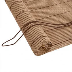 Rolo zavjesa Smeđa 110 x 220 cm Bambus