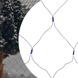 Božićna svjetlosna mreža svjetloplava 3 x 3 m 306 LED