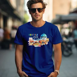 Camiseta Majica sa štampanim printom Cam 270, Muška, Indigo