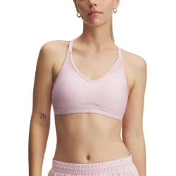 Under Armour Crossback Low Sport Bra Pink