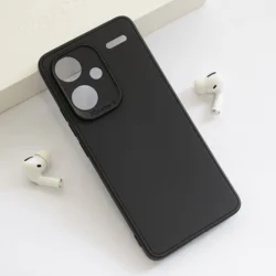 Maska 3D Camera za Xiaomi Redmi Note 13 Pro Plus (EU) 5G crna.