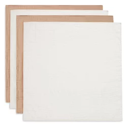 Jollein Muslin tetra pelene, 70x70cm, 4 komada, Braon i bela