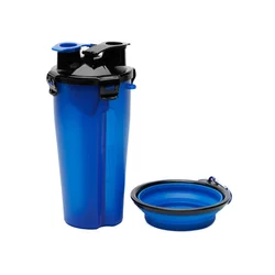 SAVACOOP Flašica i činija za poneti 320ml - plava