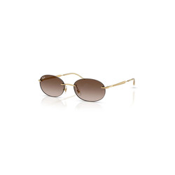 Ray-Ban Sunčane naočare 0RB3767 001/13, Ovalne, Zlatne
