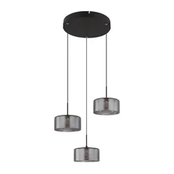Globo 15634-3 - LED luster na sajli FOGSY 3xLED/8W/230V