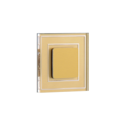 LDST KE-01-SZ-BC8 - LED svetiljka za stepenište KELLY 8xLED/1,2W/230V zlatna 3500K