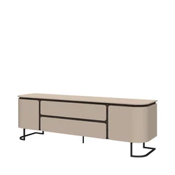 Jela Jagodina TV komoda TV182-2K2F/AU, Kolekcija Aura, 182x58x46 cm, Mokka