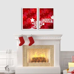Wallxpert 2PBCTNOEL 10 Dekorativne slike