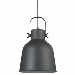 Nordlux - Luster na sajli ADRIAN 1xE27/40W/230V prečnik 25 cm antracit
