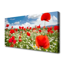 tulup.si Slika na platnu Travnik flowers narava 100x50 cm
