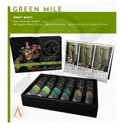 Scale75 Komplet barv SSAR-007 Scale75 Green Mile