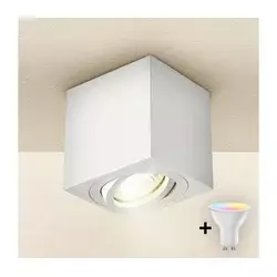 Brilagi - LED RGBW prigušiva ugradna spot svetiljka MIA 1xGU10/6W/230V 84x80 mm bela