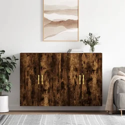 Zidni ormarići 2 kom boja dimljenog hrasta 69,5 x 34 x 90 cm