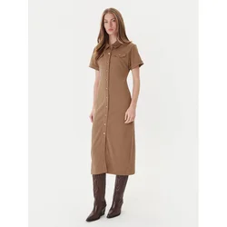 TOMMY HILFIGER Dolga srajca  pesek