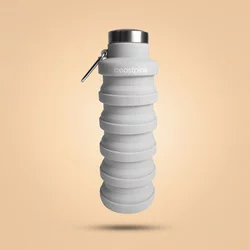 BeastPink Sklopiva flaša Grey 500 ml