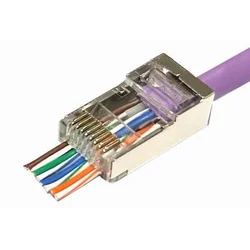 Modularni EZ vtič RJ45 8P8C CAT6 50pcs.