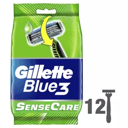 Gillette Blue 3 jednokratne britvice, 6+2