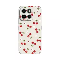 Torbica Silikonska Print za Honor X6c Cherry and Flowers