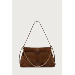 Zadig&Voltaire crossbody torbica ženska semišasta JIM