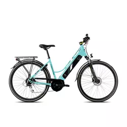 CAPRIOLO električni bicikl E-BIKE ECO 700.3 LADY (28), turq