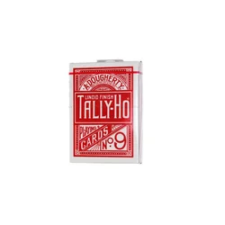 Bicycle Tally-Ho Half Fan Back Karte - Crvene ( 1006704R )