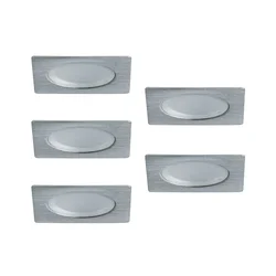 Paulmann 93587 - SET 5x LED/0,4W ugradno svetlo 12V/230V 2700K
