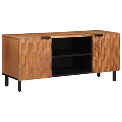 TV ormar Finš acacije smeđa 105 x 33 x 46 cm Čvrsto drvo manga