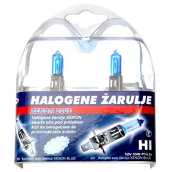 Sijalica 12v h1 55w xenon blue set 2kom mi3 35315