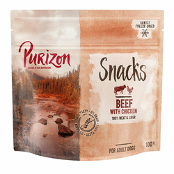 Purizon Snack varčno pakiranje 3x100 g - Mix