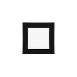 Ecolite LED-WSQ-CCT/6W/CR - Ugradna LED svetiljka RAFA LED/6W/230V IP44 crna