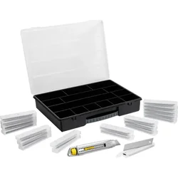Stanley STHT10019-9 skalpel 18 mm + 20x10 rezervnih sečiva u organizatoru
