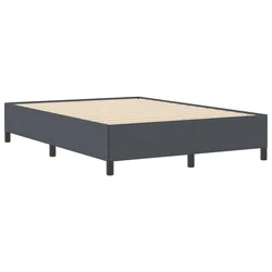 Krevet s opruga kutije Tamnosiva 160 x 200 cm Kordura tekstil