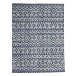 Kayoom VINTAGE PREPROGA 160/230 cm tkano svetlo modra