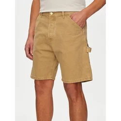 Jack & Jones Jeans kratke hlače Jjitony 12252814 Rjava Loose Fit