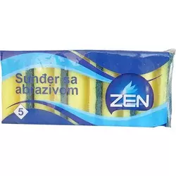 Zen Sunđer sa abrazivom 5kom