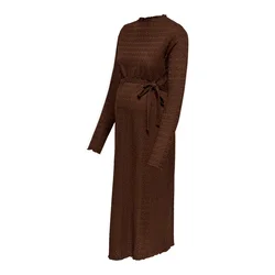 Only Maternity Obleka OLMNomi rjava
