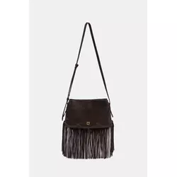 Pinko crossbody torbica ženska iz semiša