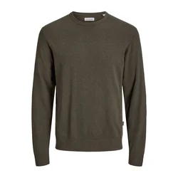 JACK & JONES Majica JJEEmil temno zelena