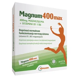 INPHARM Magnum 400 max 2g 20/1