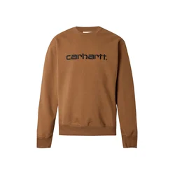 Carhartt WIP Majica karamel/črna