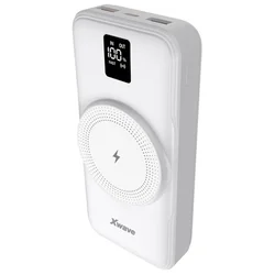 Xwave GoEnergy 20Wd white Power bank eksterna baterija 20000mAh/20W/15W wireless/PD/QC3.0